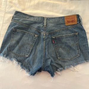 Wrangler 501 Jean shorts.